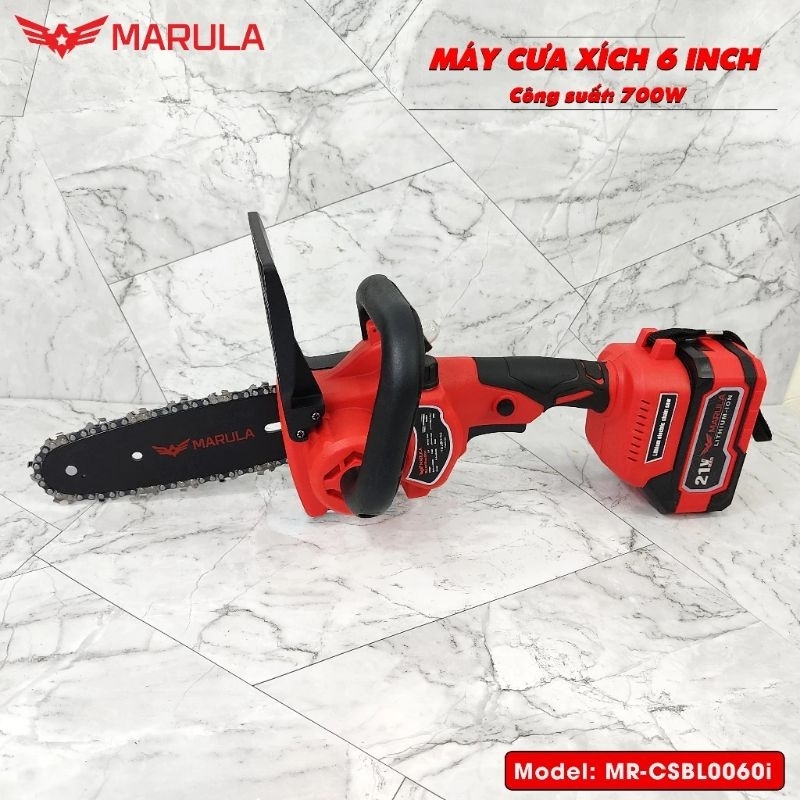 Thân Máy Cưa Xích Marula 6 inch Động Cơ Brushless Có Bơm Nhớt