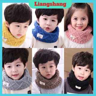  KHĂN LEN ỐNG CỔ LỌ CHO BÉ - Khăn ống hàn quốc quàng cổ cho bé trai bé gái 