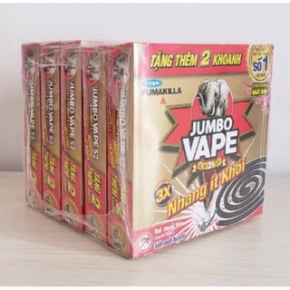Combo 5 hộp nhang ít khói jumbo vape cao cấp
