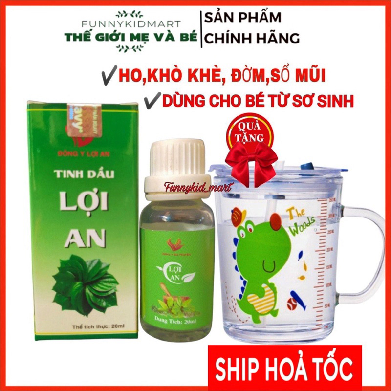 TINH DẦU LỢI AN CHÍNH HÀNG CÓ QUÀ