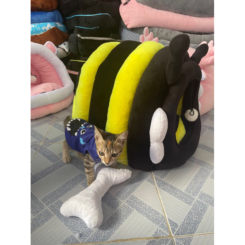 Nhà lồng cho chó mèo kiểu con sâu size 10kg