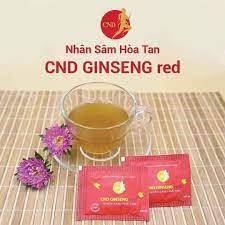 Nhân Sâm Hoà Tan CND GINSENG Red Hộp 30 gói