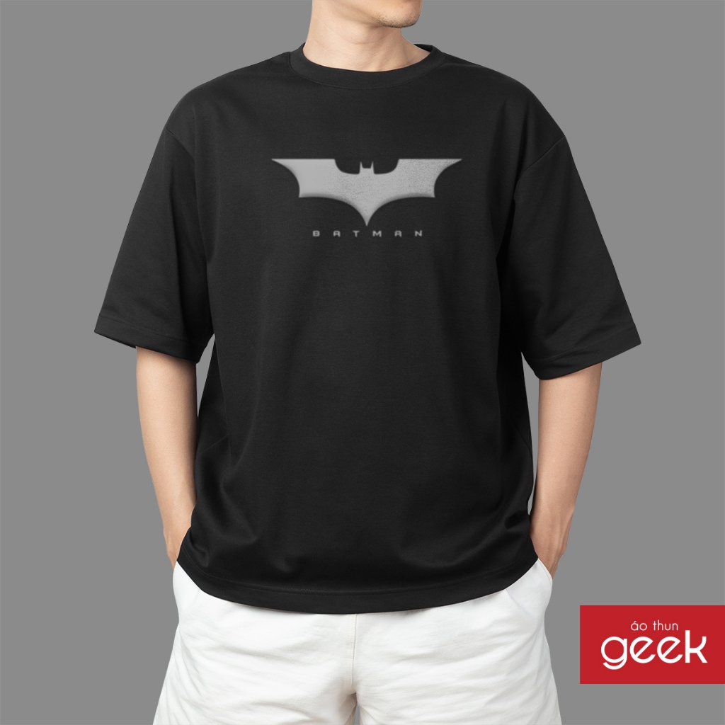 Áo thun in hình Người Dơi nổi 3D Hàn Quốc Siêu đẹp, vải 100% Cotton, siêu mịn
