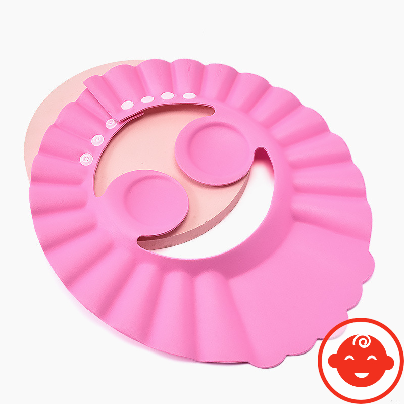 Mũ gội đầu tránh nước vào mắt của bé