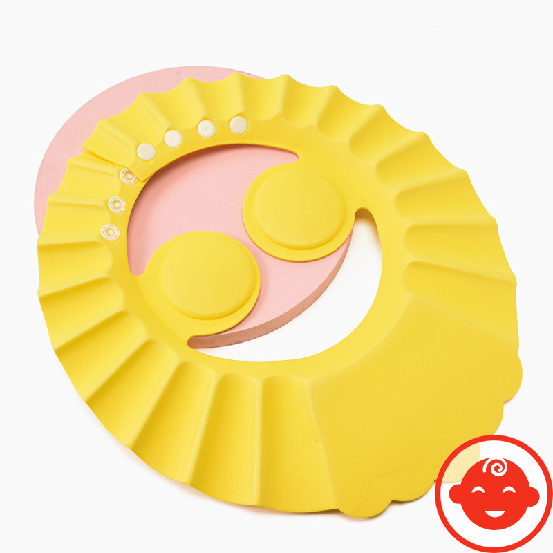 Mũ gội đầu tránh nước vào mắt của bé