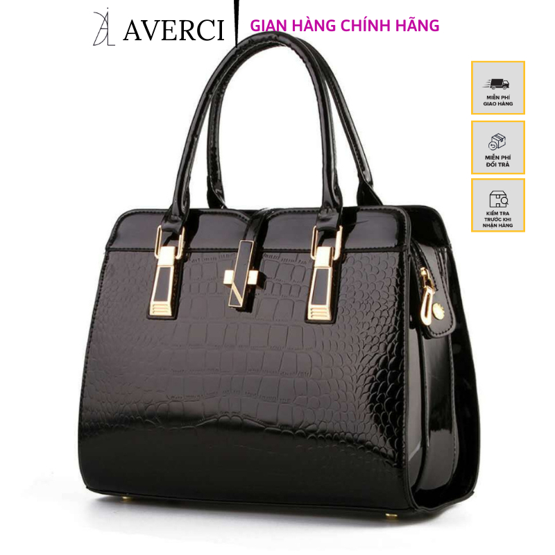Túi xách trung tuổi,túi xách sang trọng da cá sấu