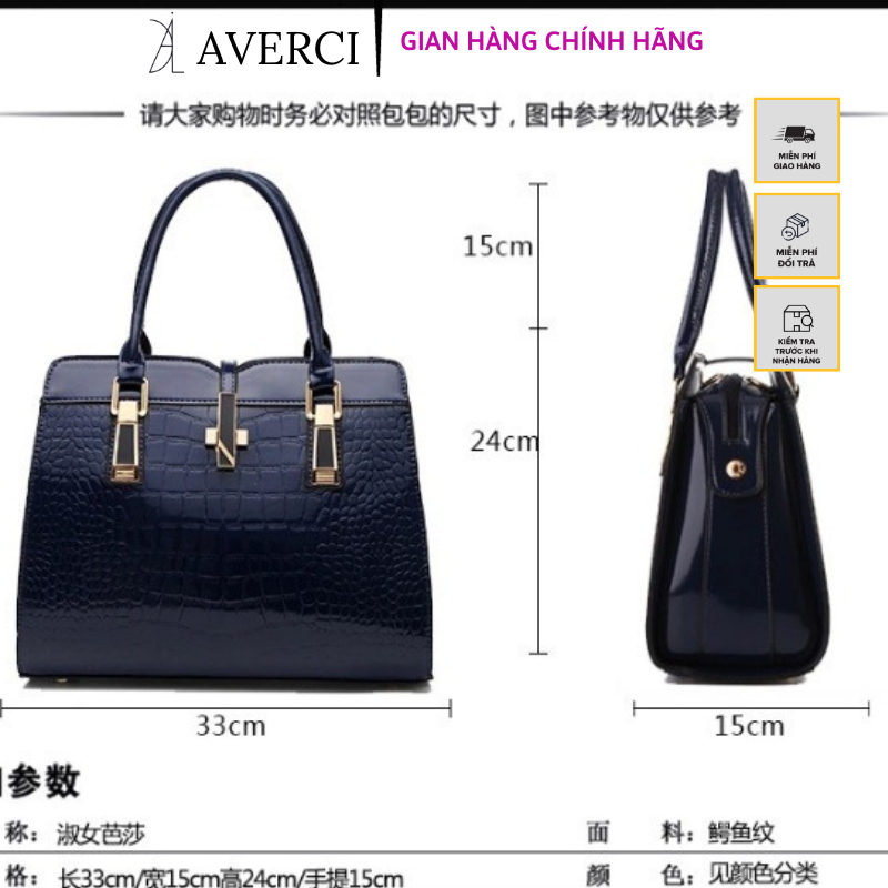 Túi xách trung tuổi,túi xách sang trọng da cá sấu