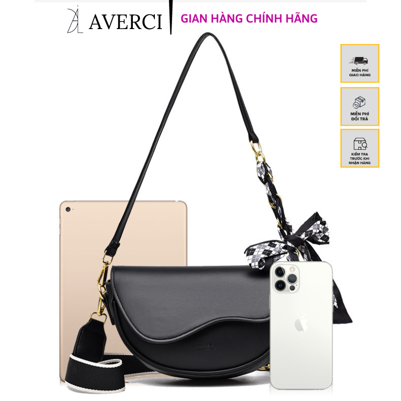 Túi đeo chéo, túi quai xách, túi kẹp nách yên ngựa kèm nơ