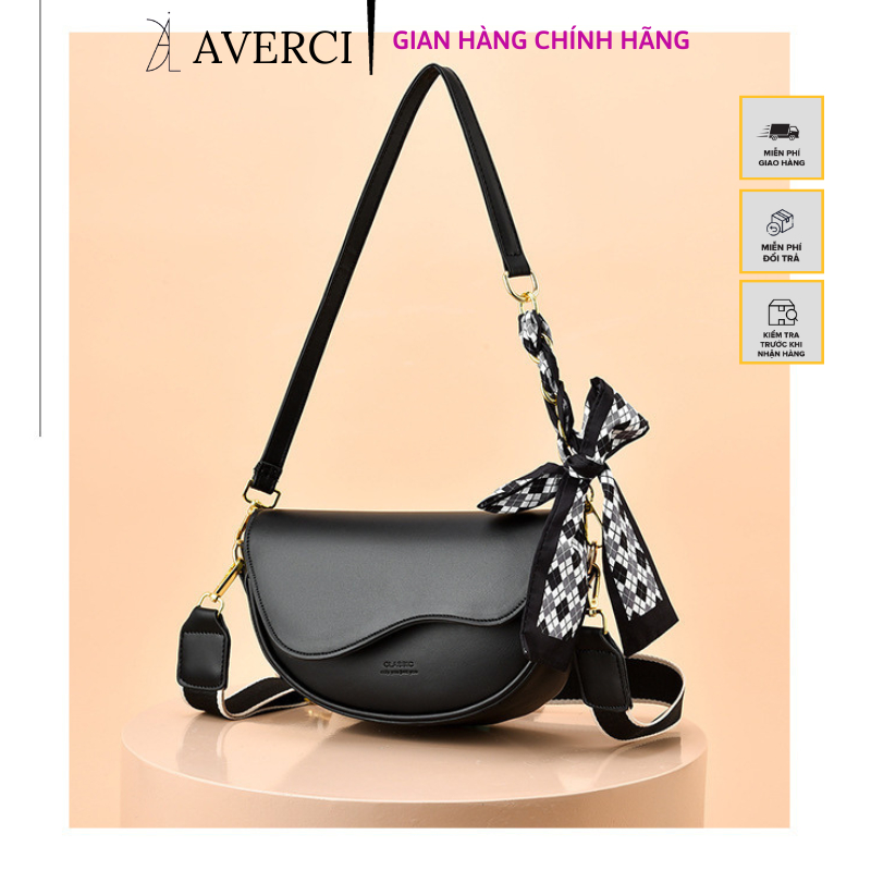 Túi đeo chéo, túi quai xách, túi kẹp nách yên ngựa kèm nơ