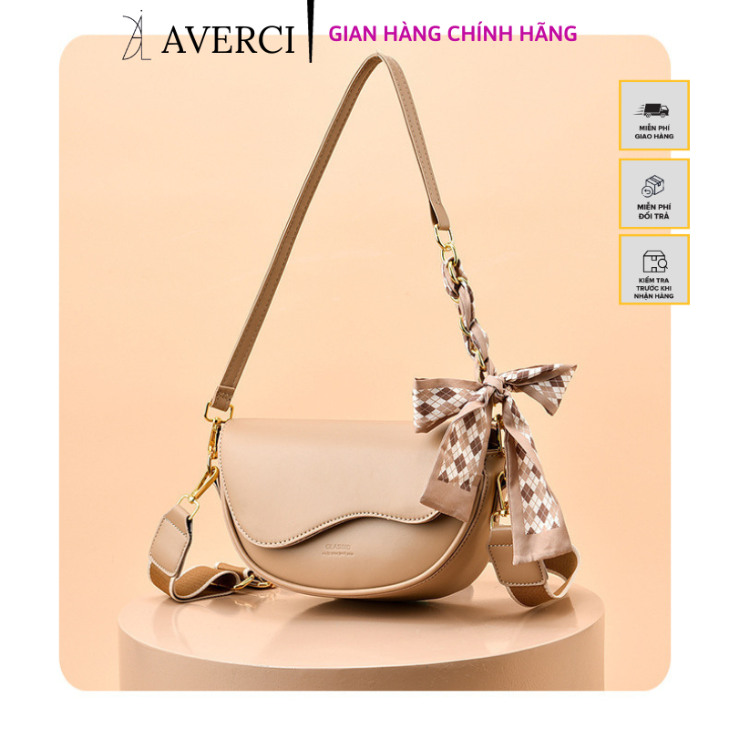 Túi đeo chéo, túi quai xách, túi kẹp nách yên ngựa kèm nơ