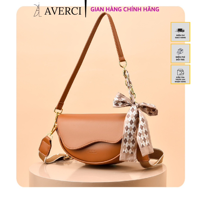 Túi đeo chéo, túi quai xách, túi kẹp nách yên ngựa kèm nơ