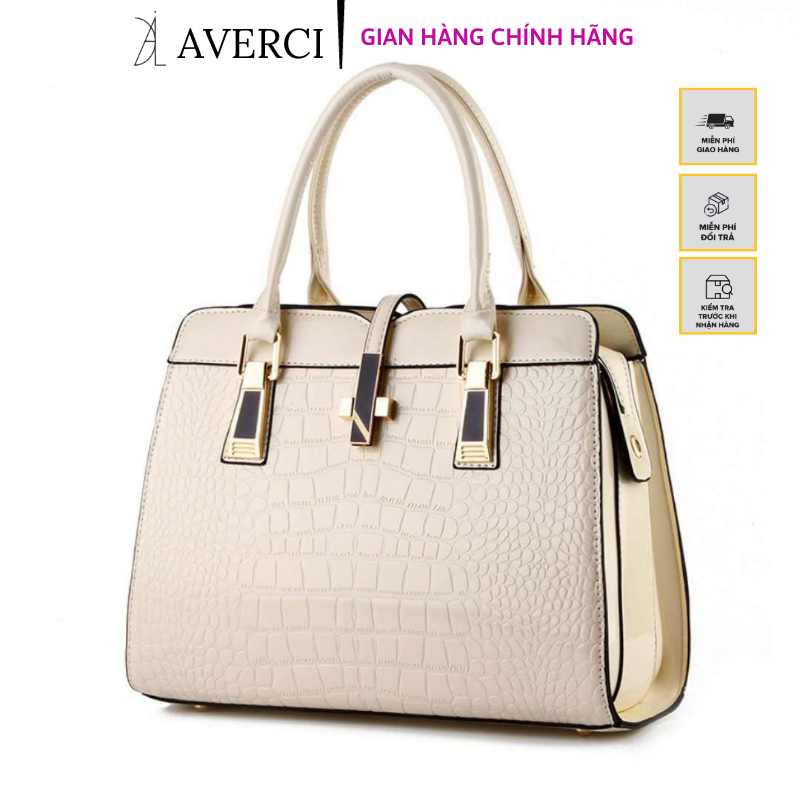 Túi xách trung tuổi,túi xách sang trọng da cá sấu