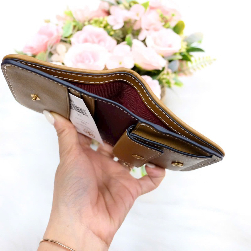 📛SALE📛VÍ TB T MONOGRAM JACQUARD MINI 134532 NỮ GẬP