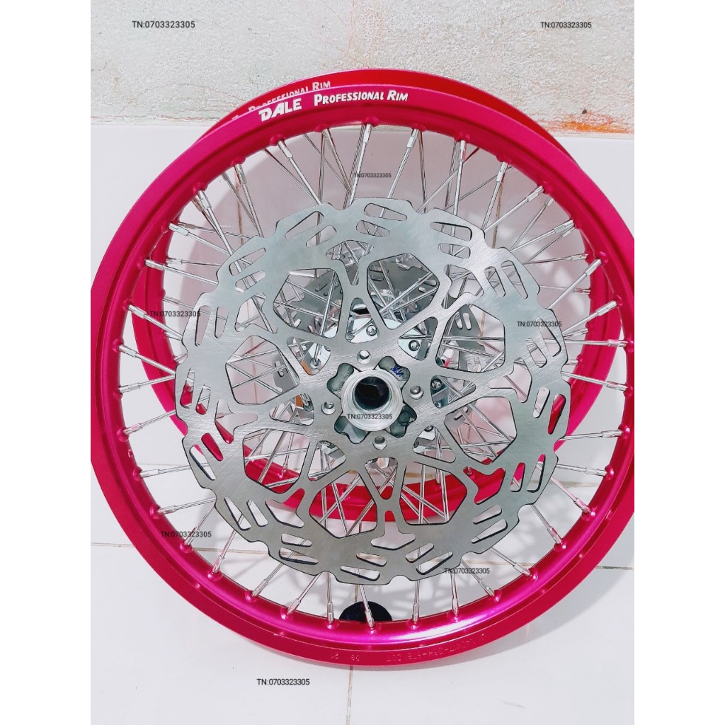 CẶP BÁNH CĂM RAIDER SATRIA NIỀN NHÔM DALE, SOLUTE, BAN ZAI .SHARK  SPEED THÁI  CĂM ĐÙM MẠ CROM LOẠI 1,KÈM 2 ĐĨA .