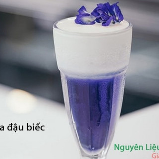 100g hoa đậu biếc sấy lạnh cao cấp, trà hoa đậu biếc sấy khô loại 1 tạo màu, nấu xôi, nấu chè