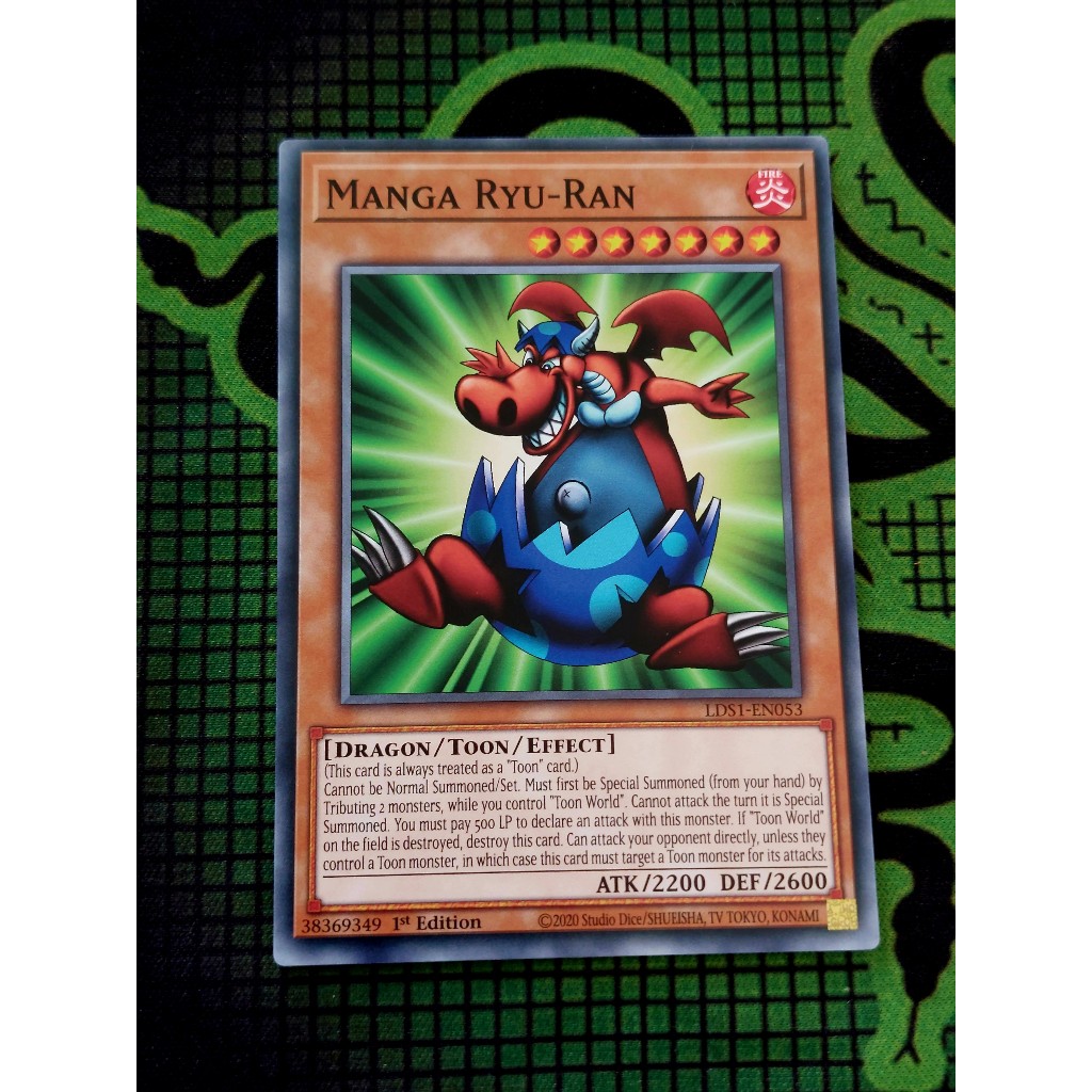 Thẻ Bài Yugioh Mint90 Monster Manga Ryu-Ran