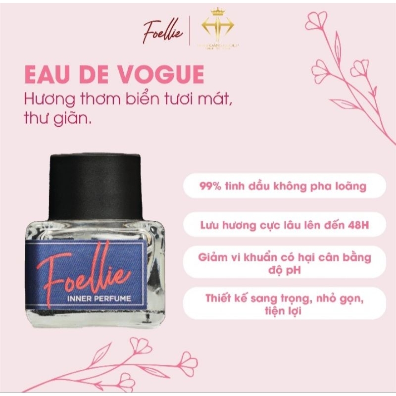 Nước Hoa Vùng Kín Hương Biển Thơm Mát Foellie Eau De Innerb Perfume 5ml