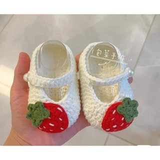 Giày len handmade cho bé - Giày handmade cho bé gái