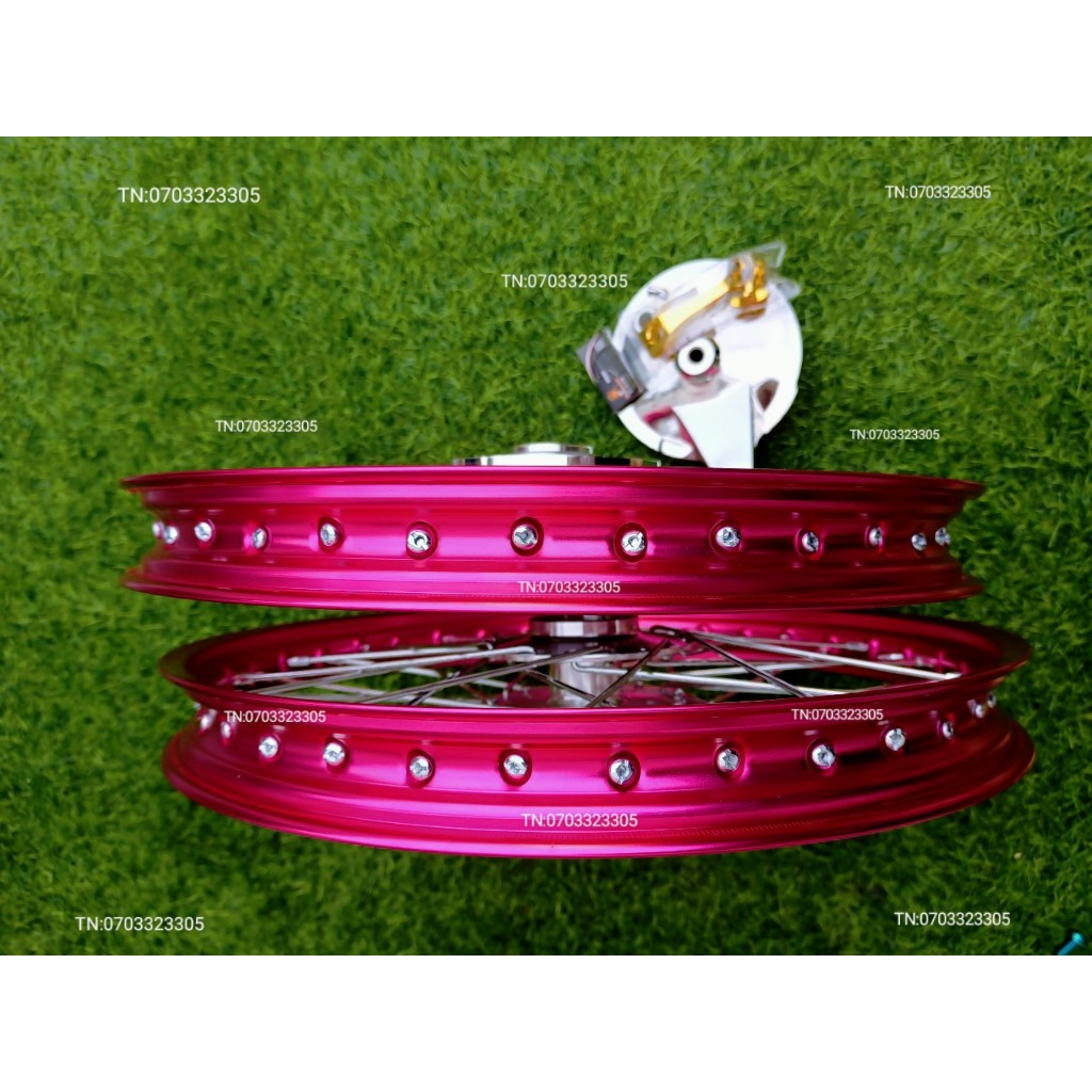 CẶP BÁNH CĂM SIRIUS, EX 2010 DALE ,BAN ZAI ,SOLUTE .SHARK SEPPD  THÁI CĂM ĐÙM MẠ CROM LOẠI 1 KÈM MÁ VỚI PÁT