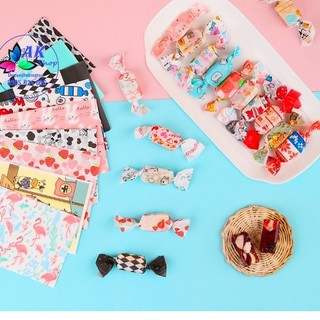 Set 100 giấy gói kẹo nougat quấn 2 đầu / 2131.130
