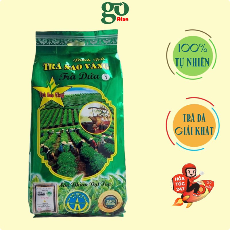 Trà pha trà đá hiệu Sao Vàng, gói 300gr