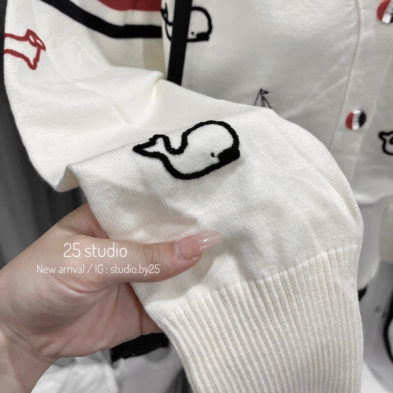 ÁO CARDIGAN LEN DỆT CÁ HEO HÀNG QC | STUDIOBY25