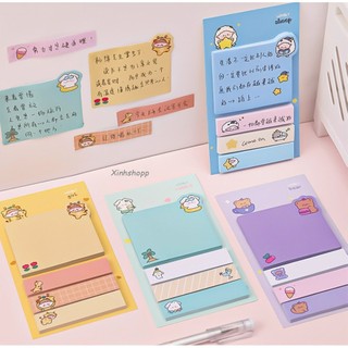 GIẤY NHỚ 4 TẬP THÚ CƯNG