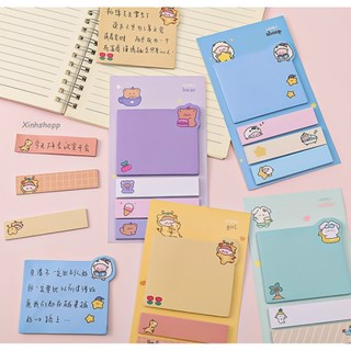 GIẤY NHỚ 4 TẬP THÚ CƯNG