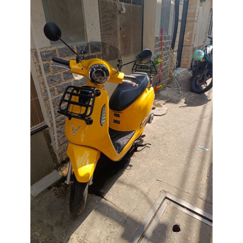 Combo 3 món xe điện VinFast evo200 gồm Baga trước + Baga tựa lưng + Kính chắn gió