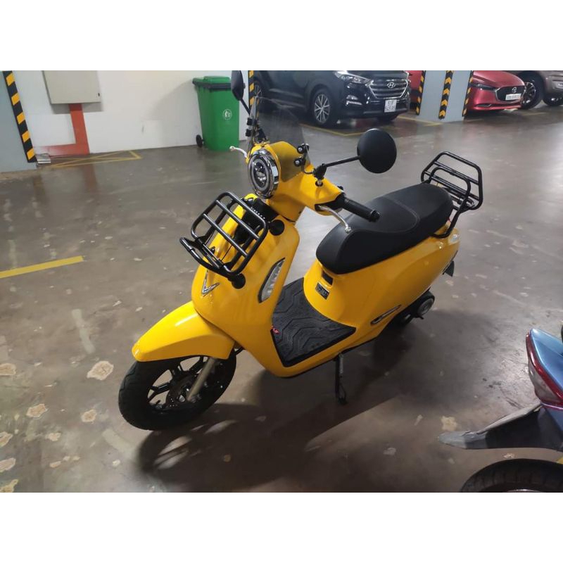 Combo 3 món xe điện VinFast evo200 gồm Baga trước + Baga tựa lưng + Kính chắn gió