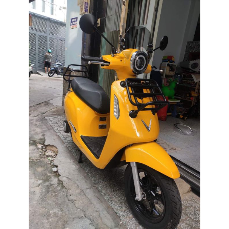 Combo 3 món xe điện VinFast evo200 gồm Baga trước + Baga tựa lưng + Kính chắn gió