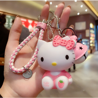 Móc khoá mèo kitty nyanko kèm chuông MKC10 móc khoá cute dễ thương