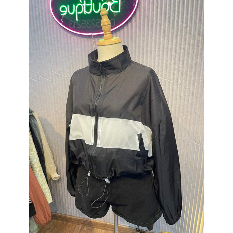 Áo khoác gió nữ hàng QC hai lớp cực ngầu