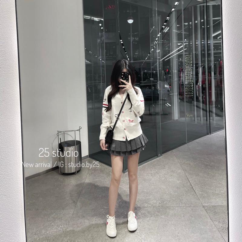 ÁO CARDIGAN LEN DỆT CÁ HEO HÀNG QC | STUDIOBY25