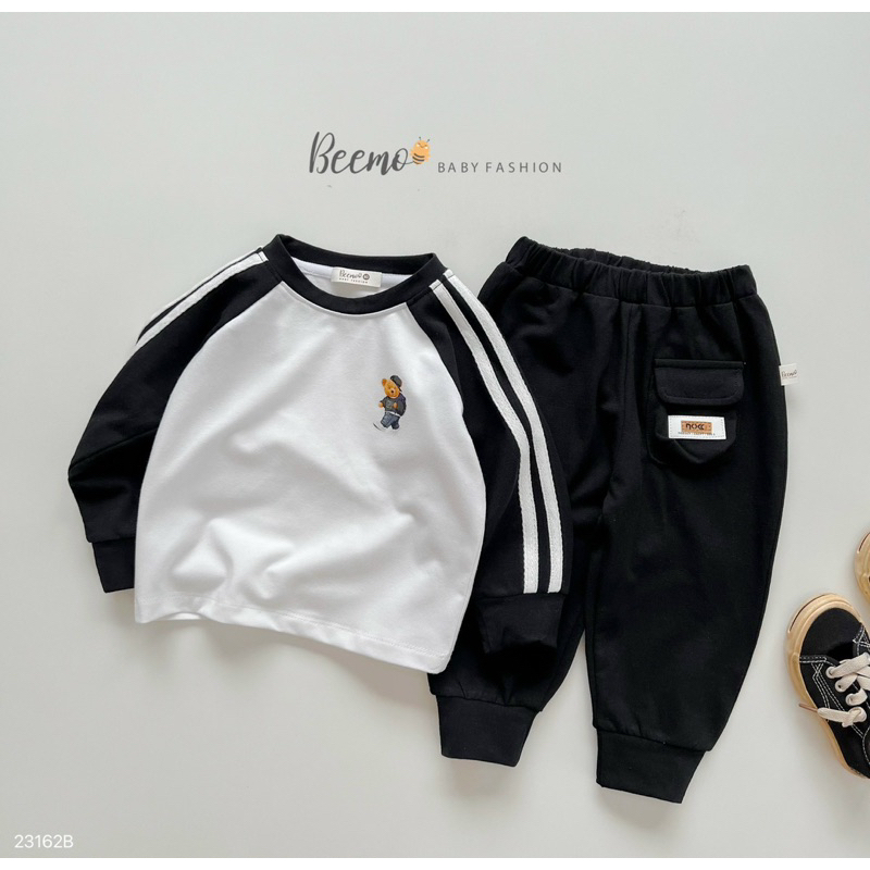 BỘ DÀI TAY BEEMO THỂ THAO CHO BÉ