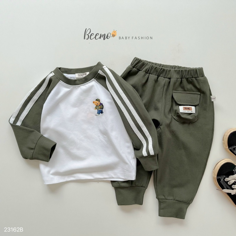 BỘ DÀI TAY BEEMO THỂ THAO CHO BÉ