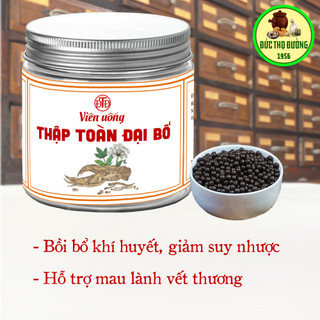 Thập toàn đại bổ - bồi bổ khí huyết - đức thọ đường - hộp 500 viên