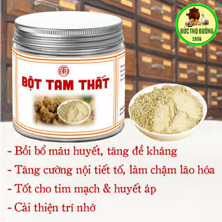 Bột tam thất - hộp 500 gam - đức thọ đường
