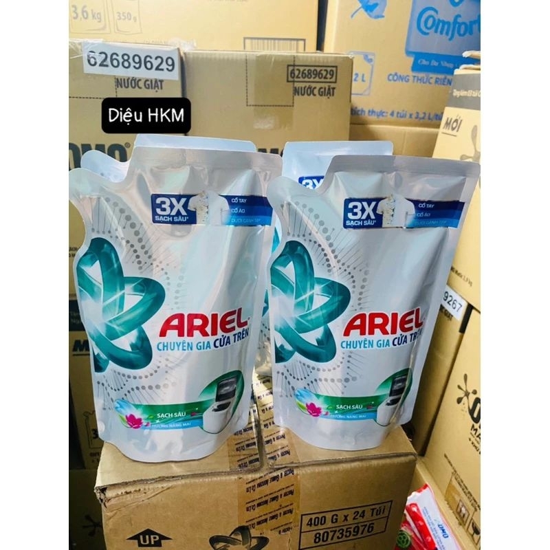 Nước Giặt ARIEL Cho Máy Giặt Cửa Trên 400ml