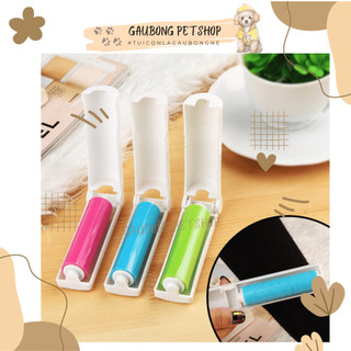 Cây lăn bụi bẩn mini, lăn lông chó mèo- Gaubong Petshop - Cây lăn lông mèo