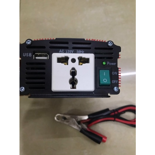Kích Điện Inverter DC 12V Sang AC 220V Điện Áp 220W, 1000W,1200w,1500w, 2000w Sin Chuẩn 2023 Bảo Hành 2 Năm