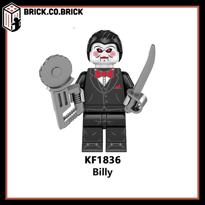 Halloween Mô hỉnh Lắp ráp Nhân vật Hóa trang Kinh Dị Đồ chơi Phim hoạt hình Lễ hội hóa trang Halloween KF6176
