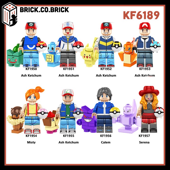 Pikachu Mô hình Mô hình  Nhân vật Phim hoạt hình Pokemon Mô hình Các nhân vật Pikachu Pokemon KF6189