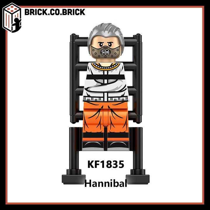 Halloween Đồ chơi Lắp ráp Nhân vật Hóa trang Kinh Dị Mô hình Phim hoạt hình Lễ hội hóa trang Halloween KF6175