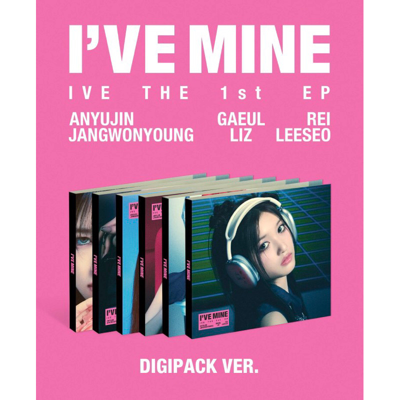 ALBUM IVE - I'VE MINE có sẵn Chọn Ver