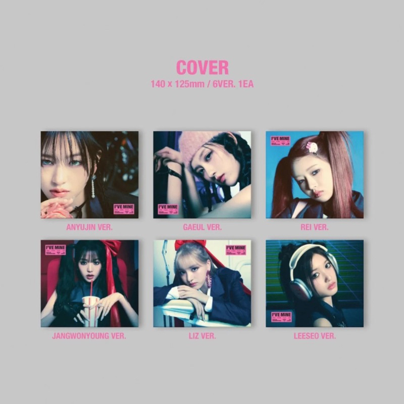 ALBUM IVE - I'VE MINE có sẵn Chọn Ver
