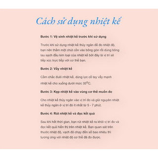 Kẹp nhiệt độ thuỷ ngân