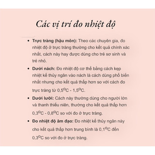 Kẹp nhiệt độ thuỷ ngân