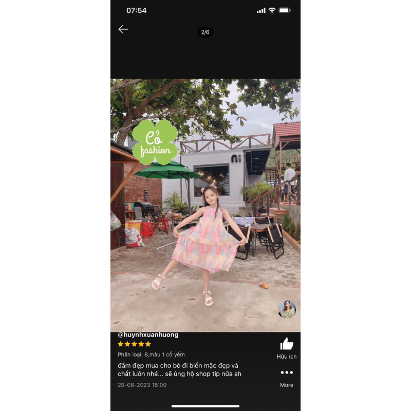 Váy tơ loang maxi cho bé siêu mềm nhẹ, siêu mát và bồng bềnh cho bé 1-10 tuổi