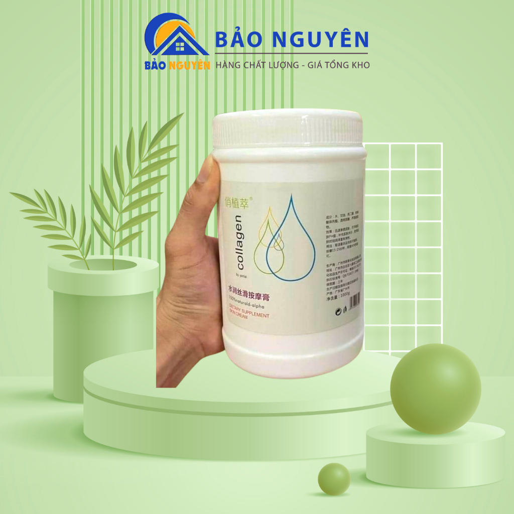 Bảo Nguyên - Kem masage Collagen 500g-1000g
